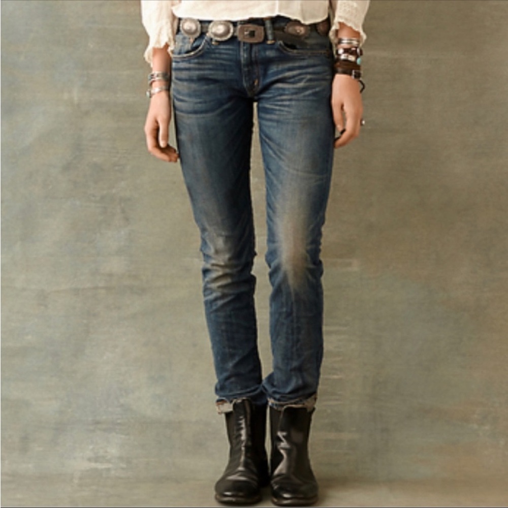 Ralph Lauren Double RL Straight Leg Jeans